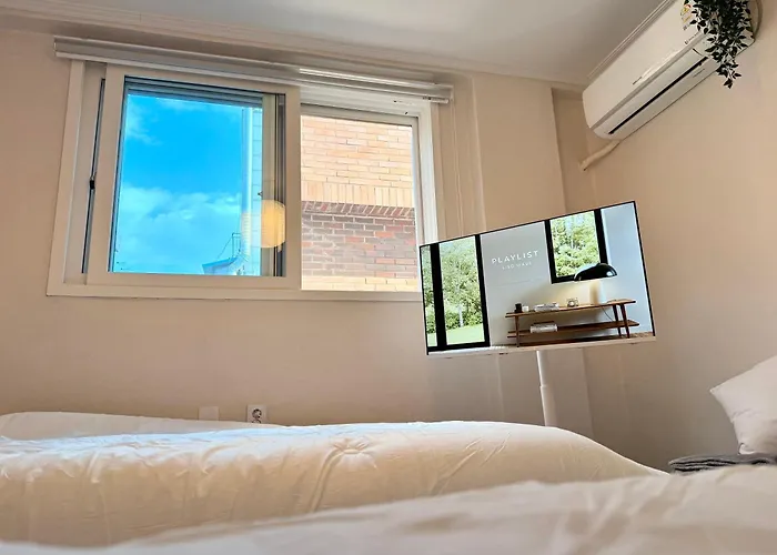 온재 302 - 건대역 도보 3분, 5인 숙박가능 Appartement *